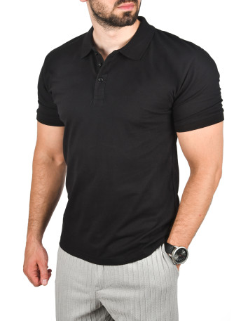 DeepSEA Slim Fit Nefes Alan Pamuklu Polo Yaka Tişört Dar Kesim Örme Kumaş Tişört 2501207