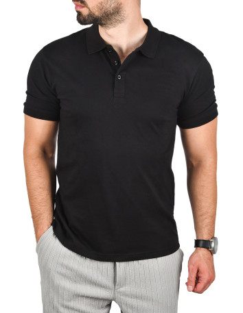 DeepSEA Slim Fit Nefes Alan Pamuklu Polo Yaka Tişört Dar Kesim Örme Kumaş Tişört 2501207 2