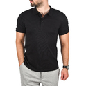 DeepSEA Slim Fit Nefes Alan Pamuklu Polo Yaka Tişört Dar Kesim Örme Kumaş Tişört 2501207