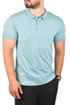 DeepSEA Slim Fit Nefes Alan Pamuklu Polo Yaka Tişört Dar Kesim Örme Kumaş Tişört 2501207