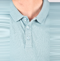 DeepSEA Slim Fit Nefes Alan Pamuklu Polo Yaka Tişört Dar Kesim Örme Kumaş Tişört 2501207