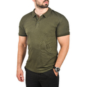 DeepSEA Slim Fit Nefes Alan Pamuklu Polo Yaka Tişört Dar Kesim Örme Kumaş Tişört 2501207