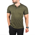 DeepSEA Slim Fit Nefes Alan Pamuklu Polo Yaka Tişört Dar Kesim Örme Kumaş Tişört 2501207