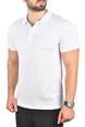 DeepSEA Slim Fit Nefes Alan Pamuklu Polo Yaka Tişört Dar Kesim Örme Kumaş Tişört 2501207
