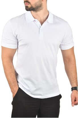 DeepSEA Slim Fit Nefes Alan Pamuklu Polo Yaka Tişört Dar Kesim Örme Kumaş Tişört 2501207 2