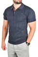 DeepSEA Slim Fit Nefes Alan Pamuklu Polo Yaka Tişört Dar Kesim Örme Kumaş Tişört 2501207
