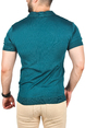 DeepSEA Slim Fit Nefes Alan Pamuklu Polo Yaka Tişört Dar Kesim Örme Kumaş Tişört 2501207
