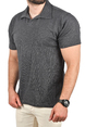 DeepSEA Slim Fit Nefes Alan Pamuklu Polo Yaka Tişört Dar Kesim Örme Kumaş Tişört 2505030