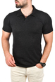DeepSEA Slim Fit Nefes Alan Pamuklu Polo Yaka Tişört Dar Kesim Örme Kumaş Tişört 2505030