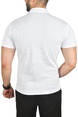 DeepSEA Slim Fit Pamuklu Polo Yaka Tişört Dar Kesim Örme Kumaş Tişört 2501203
