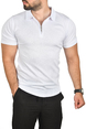 DeepSEA Slim Fit Nefes Alan Pamuklu Polo Yaka Tişört Dar Kesim Örme Kumaş Tişört 2505030