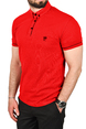 DeepSEA Slim Fit Pamuklu Kumaş Polo Yaka Tişört Nefes Alan Dar Kesim Kıvrılmaz Yaka Tişört 2503021