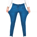DeepSEA Beli Lastikli Slim Fit Likralı Duble Paça Penye Spor Pantolon 2502385