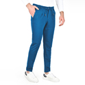 DeepSEA Beli Lastikli Slim Fit Likralı Duble Paça Penye Spor Pantolon 2502385