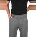 DeepSEA İtalyan Kesim Kaliteli Esnek Kumaş Likralı Pantolon 2502310