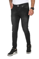 DeepSEA Slim Fit Dar Kesim Likralı Jeans Taşlanmış Kot Pantolon 2508187
