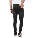 DeepSEA Slim Fit Dar Kesim Likralı Jeans Taşlanmış Kot Pantolon 2508187