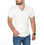 DeepSEA Slim Fit Apaş Yaka Kısa Kol Penye  Gömlek Jakar Kumaş Dar Kesim Spor Gömlek 2501217