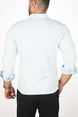 DeepSEA Slim Fit Dar Kesim Keten Gömlek Pamuklu Spor Gömlek 2501305
