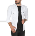 DeepSEA Slim Fit Dar Kesim Pamuklu Spor Gömlek Jakar Kumaş Likralı Gömlek 2500552