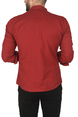DeepSEA Slim Fit Dar Kesim Pamuklu Spor Gömlek Jakar Kumaş Likralı Gömlek 2500552