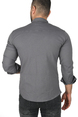DeepSEA Slim Fit Dar Kesim Pamuklu Spor Gömlek Jakar Kumaş Likralı Gömlek 2500552