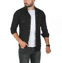DeepSEA Slim Fit Dar Kesim Pamuklu Spor Gömlek Jakar Kumaş Likralı Gömlek 2500552