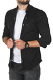 DeepSEA Slim Fit Dar Kesim Pamuklu Spor Gömlek Jakar Kumaş Likralı Gömlek 2500552