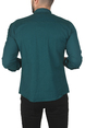 DeepSEA Slim Fit Dar Kesim Pamuklu Spor Gömlek Jakar Kumaş Likralı Gömlek 2500552