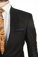 DeepSEA Çift Düğme Çift Yırtmaç Slim Fit 2 Li Takım Elbise 0233103