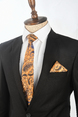 DeepSEA Çift Düğme Çift Yırtmaç Slim Fit 2 Li Takım Elbise 0233103