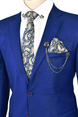 DeepSEA Çift Düğme Çift Yırtmaç Slim Fit 2 Li Takım Elbise 2303916