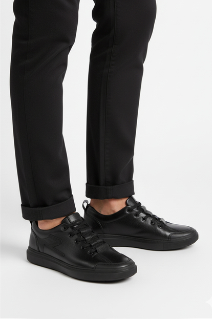 DeepSEA İçi Kürklü Ortopedik Taban Hakiki Deri Ayakkabı Loafer 2509965