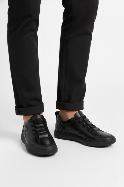 DeepSEA İçi Kürklü Ortopedik Taban Hakiki Deri Ayakkabı Loafer 2509965
