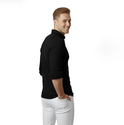 DeepSEA Likralı Kumaşı Fitilli Slim Fit Uzun Kollu Gömlek 2500805