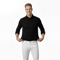 DeepSEA Likralı Kumaşı Fitilli Slim Fit Uzun Kollu Gömlek 2500805