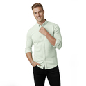 DeepSEA Likralı Kumaşı Fitilli Slim Fit Uzun Kollu Gömlek 2500805
