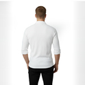 DeepSEA Likralı Kumaşı Fitilli Slim Fit Uzun Kollu Gömlek 2500805
