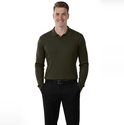 DeepSEA Slim Fit Polo Yaka Triko Kazak - Yumuşak Dokulu Esnek ve Şık Görünüm 2605305
