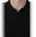 DeepSEA Slim Fit Polo Yaka Triko Kazak - Yumuşak Dokulu Esnek ve Şık Görünüm 2605305