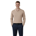 DeepSEA Slim Fit Polo Yaka Triko Kazak - Yumuşak Dokulu Esnek ve Şık Görünüm 2605305