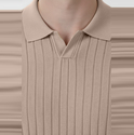 DeepSEA Slim Fit Polo Yaka Triko Kazak - Yumuşak Dokulu Esnek ve Şık Görünüm 2605305
