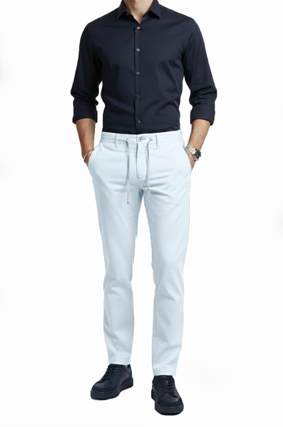 DeepSEA İtalyan Kesim Kaliteli Esnek Kumaş Likralı Pantolon 2601070