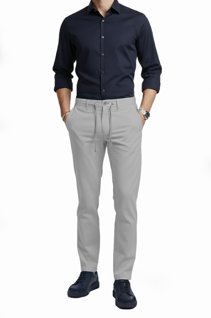 DeepSEA İtalyan Kesim Kaliteli Esnek Kumaş Likralı Pantolon 2601070