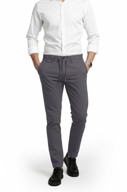 DeepSEA İtalyan Kesim Kaliteli Esnek Kumaş Likralı Pantolon 2600650