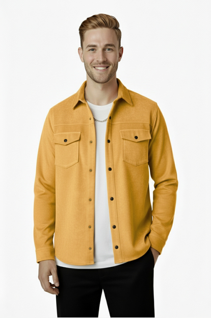 DeepSEA Çift Cep Süet Gömlek 2302329