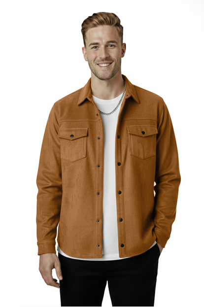 DeepSEA Çift Cep Süet Gömlek 2302329