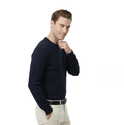 DeepSEA Erkek Rahat Kalıp Çizgi Dokulu Triko Kazak – Şık & Modern Tasarım 2605433