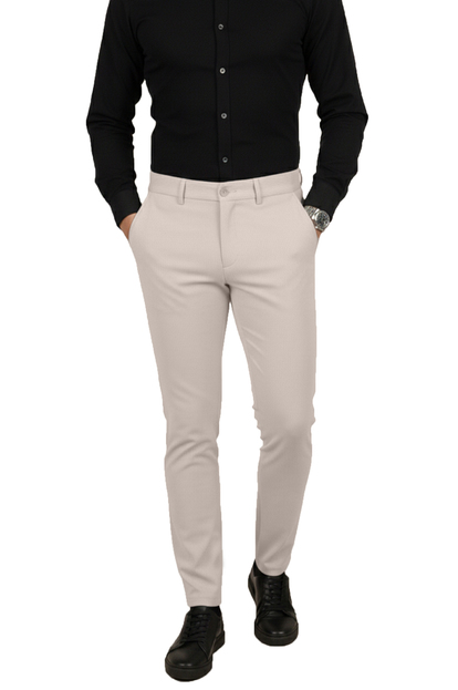 DeepSEA Erkek Esnek Kumaş Slim Fit Beli Lastikli Günlük Spor Pantolon 2600700