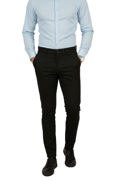 DeepSEA Erkek Esnek Kumaş Slim Fit Beli Lastikli Günlük Spor Pantolon 2600700